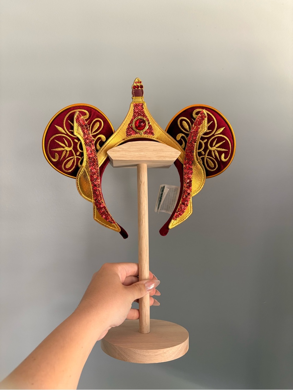 Rare Padme Amidala Embroidered Minnie Ear Headband